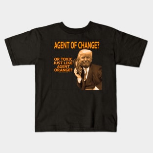 Trump Agent of Change Kids T-Shirt